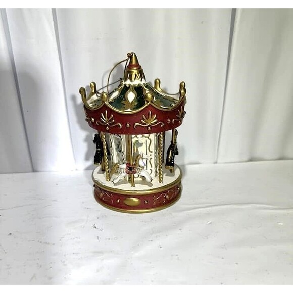 Unique Vintage Other - Traditions Carousel Ornament 5" tall